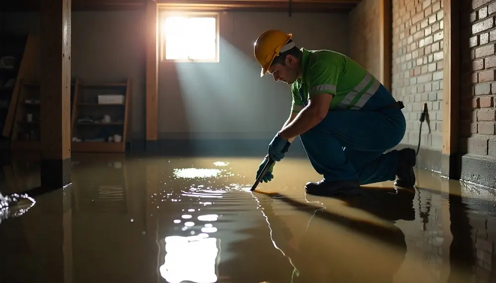 Professional water damage restoration services in Winsted, MN